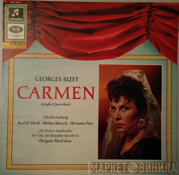 , Georges Bizet , Christa Ludwig , Rudolf Schock , Melitta Muszely , Hermann Prey , Berliner Symphoniker , Chor der Deutschen Oper Berlin  Horst Stein  - Carmen (Großer Querschnitt)