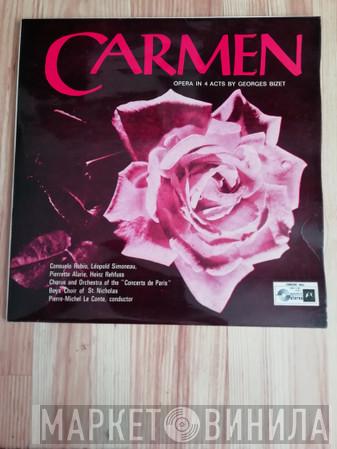 Georges Bizet, Consuelo Rubio, Leopold Simoneau, Pierrette Alarie, Heinz Rehfuss, Choeurs Des Concerts De Paris, Orchestre Des Concerts De Paris, Pierre-Michel Le Conte - Carmen