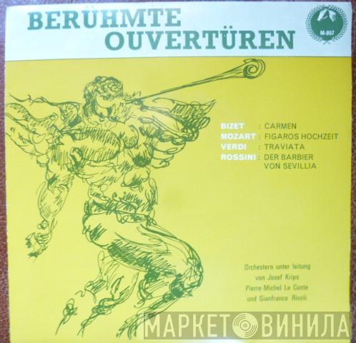 - Georges Bizet - Giuseppe Verdi - Wolfgang Amadeus Mozart  Gioacchino Rossini  - Berühmte Ouvertüren