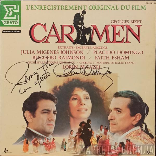 Georges Bizet, Julia Migenes, Placido Domingo, Ruggero Raimondi, Faith Esham, Lorin Maazel, Orchestre National De France, Chœur de Radio France, Maîtrise De Radio France - Carmen (Extraits)