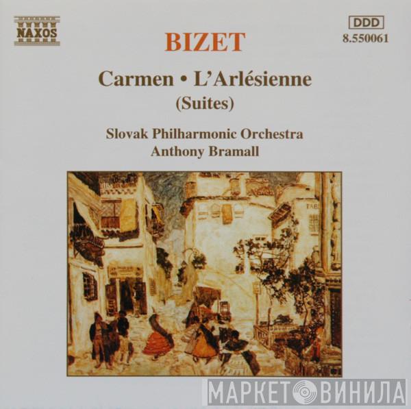 , Georges Bizet , Slovak Philharmonic Orchestra  Anthony Bramall  - Carmen & L'Arlésienne (Suites)