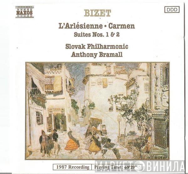 , Georges Bizet , Slovak Philharmonic Orchestra  Anthony Bramall  - L'Arlésienne · Carmen (Suites Nos. 1 & 2)