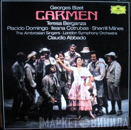 - Georges Bizet , Teresa Berganza , Placido Domingo , Ileana Cotrubas , Sherrill Milnes , The Ambrosian Singers , The London Symphony Orchestra  Claudio Abbado  - Carmen