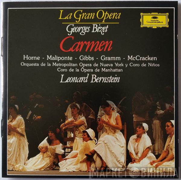 , Georges Bizet , The New York Metropolitan Opera , The Manhattan Opera Chorus  Leonard Bernstein  - Carmen (II)