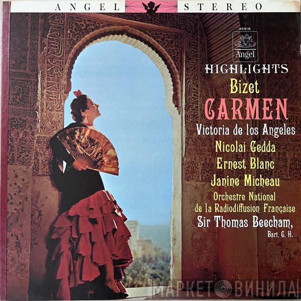 , Georges Bizet , Victoria De Los Angeles , Nicolai Gedda , Ernest Blanc , And Janine Micheau Conducting Sir Thomas Beecham  Orchestre National De France  - Highlights - Bizet - Carmen