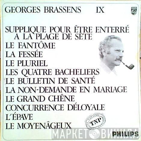  Georges Brassens  - IX