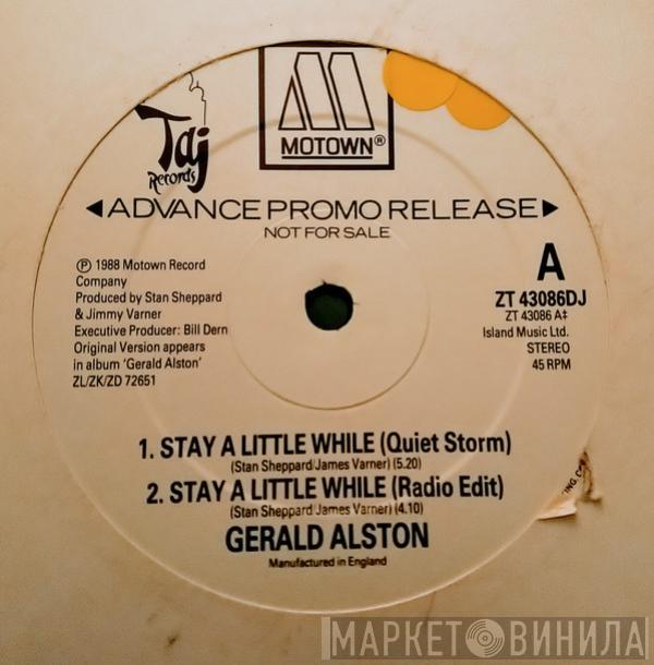 Gerald Alston - Stay A Little While