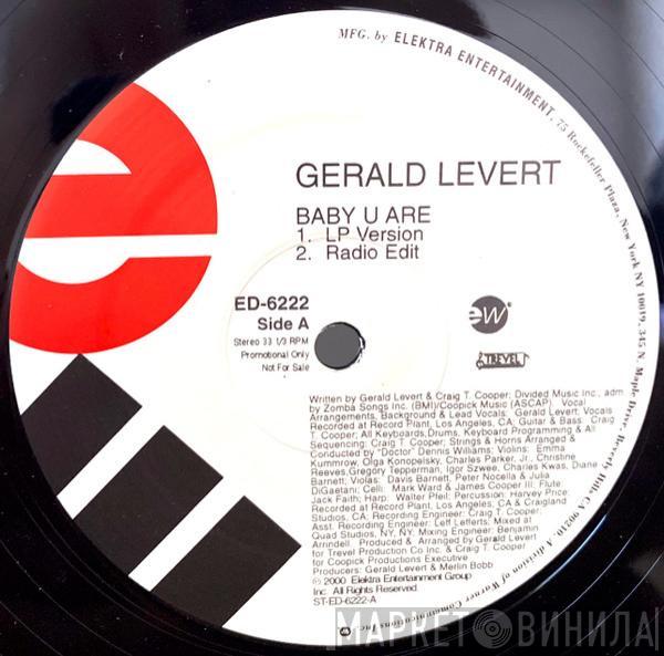 Gerald Levert - Baby U Are