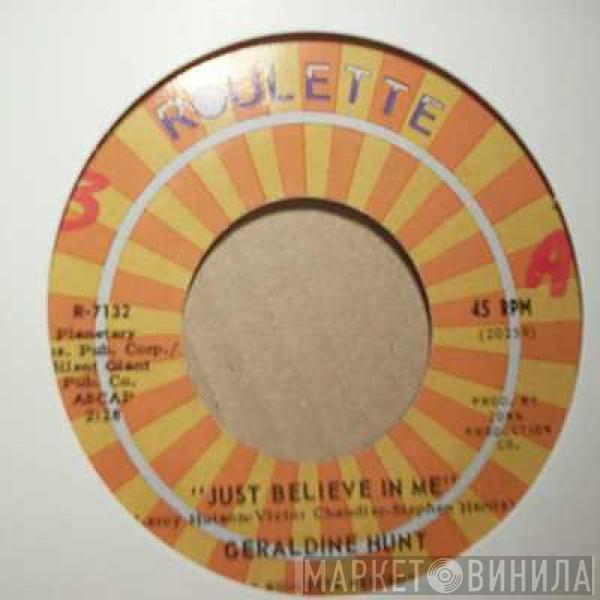  Geraldine Hunt  - Cold Blood / Just Believe In Me