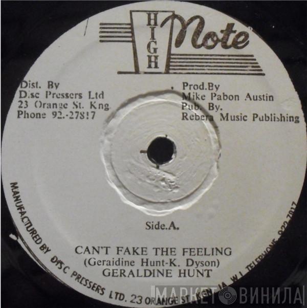 Geraldine Hunt  - Can't Fake The Feeling
