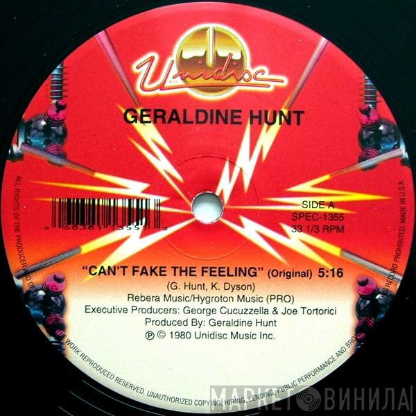  Geraldine Hunt  - Can't Fake The Feeling