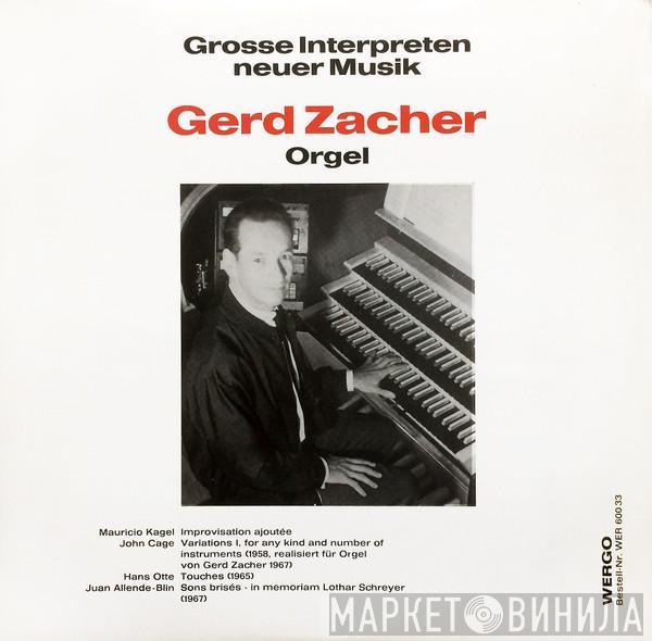 Gerd Zacher - Orgel