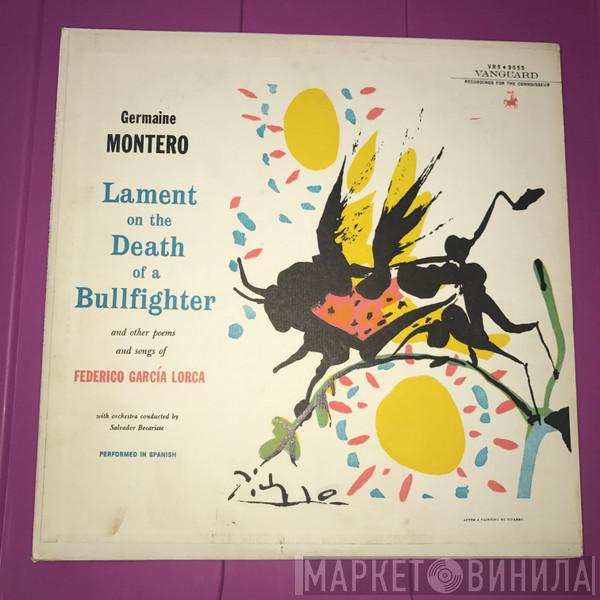 Germaine Montero - Lament on the Death of a Bullfighter and other poems and songs of Federico Garcia Lorca