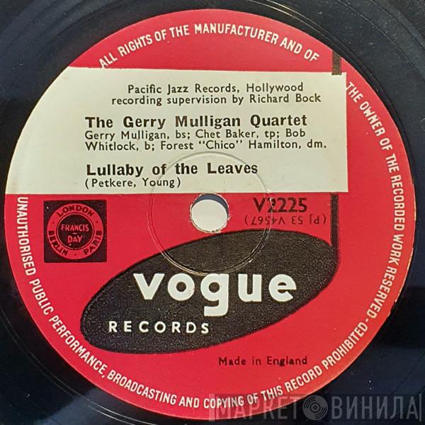  Gerry Mulligan Quartet  - Lullaby Of The Leaves / Walkin' Shoes