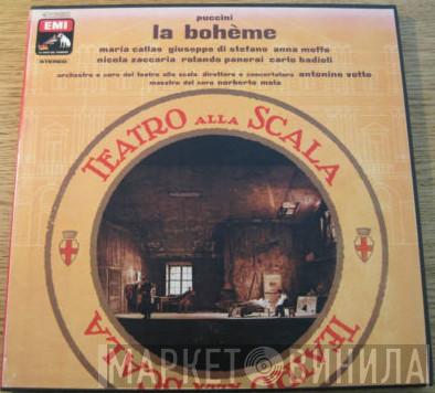 , Giacomo Puccini , Maria Callas , Giuseppe di Stefano , Anna Moffo , Nicola Zaccaria , Rolando Panerai , Carlo Badioli E Orchestra Del Teatro Alla Scala , Coro Del Teatro Alla Scala  Antonino Votto  - La Boheme