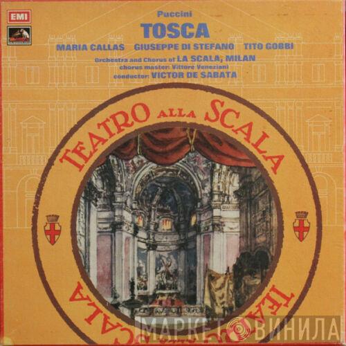 , Giacomo Puccini , Maria Callas , Giuseppe di Stefano , Tito Gobbi  Victor De Sabata  - Tosca