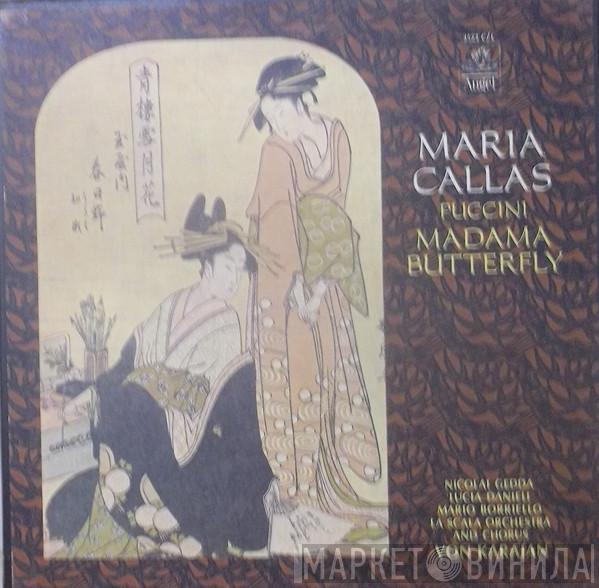 , Giacomo Puccini , Maria Callas , Nicolai Gedda , Luisa Villa , Mario Borriello , Herbert von Karajan  Orchestra Del Teatro Alla Scala  - Madama Butterfly
