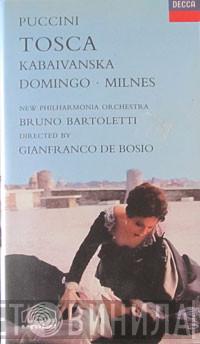 , Giacomo Puccini , Raina Kabaivanska , Placido Domingo , Sherrill Milnes , The Ambrosian Singers , Bruno Bartoletti  New Philharmonia Orchestra  - Tosca