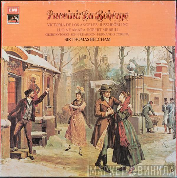 Giacomo Puccini, Victoria De Los Angeles, Jussi Björling, Lucine Amara, Robert Merrill, Giorgio Tozzi, John Riordan, Fernando Corena, Sir Thomas Beecham - La Bohème