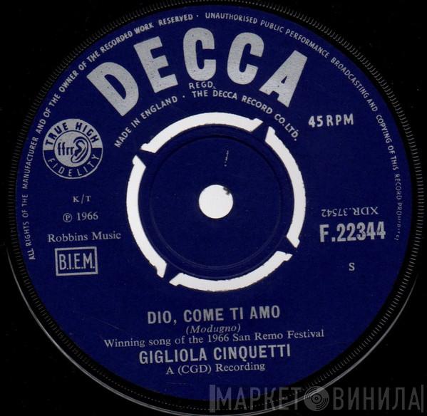 Gigliola Cinquetti - Dio, Come Ti Amo / Vuoi