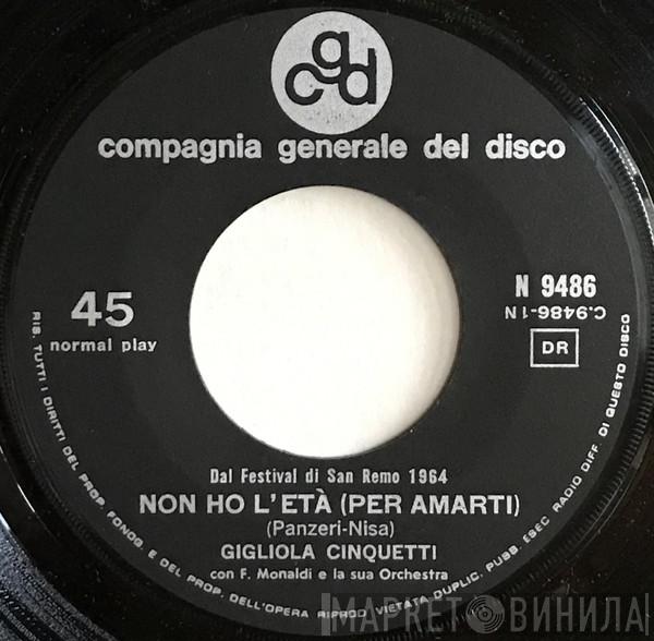  Gigliola Cinquetti  - Non Ho L'Età