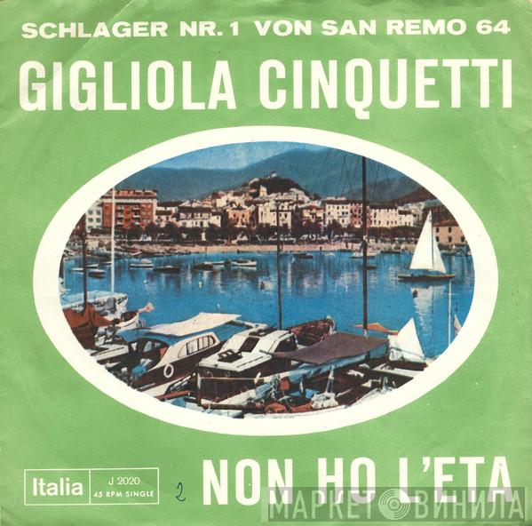  Gigliola Cinquetti  - Non Ho L'Età