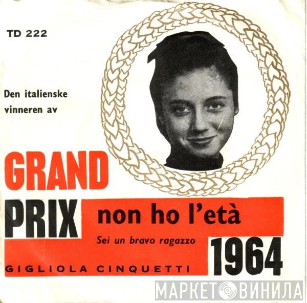  Gigliola Cinquetti  - Non Ho L'Età