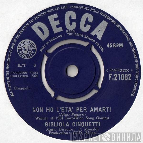 Gigliola Cinquetti - Non Ho L'Eta' Per Amarti