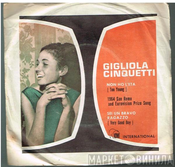  Gigliola Cinquetti  - Non Ho L'Eta Per Amarti