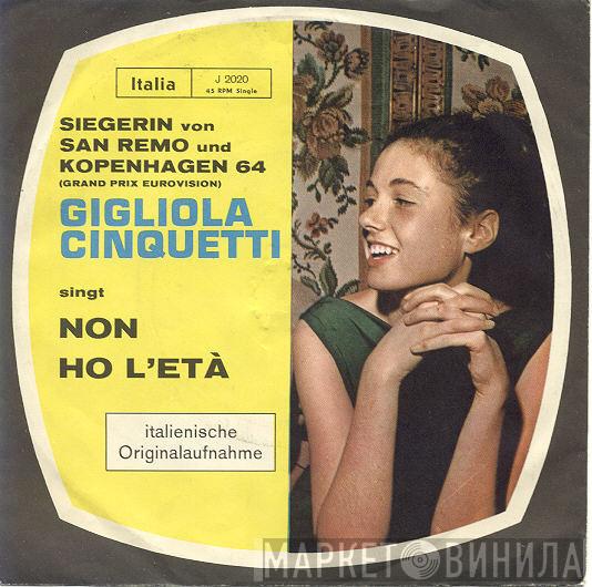  Gigliola Cinquetti  - Non Ho L'Eta
