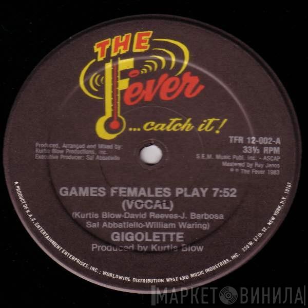 Gigolette - Games Females Play