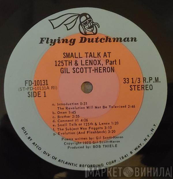  Gil Scott-Heron  - Small Talk At 125th And Lenox