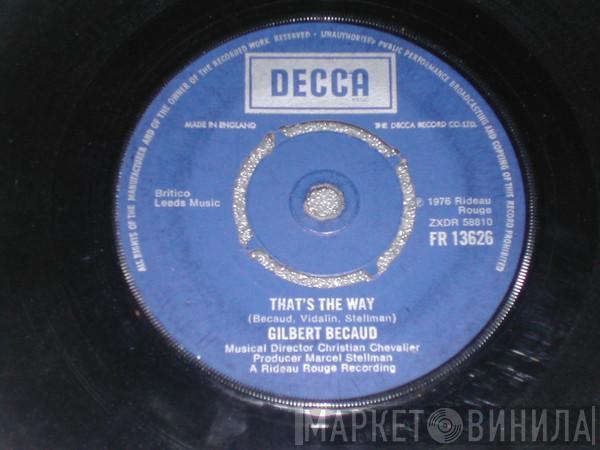 Gilbert Bécaud - That's The Way