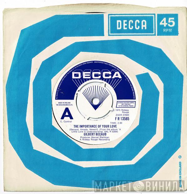 Gilbert Bécaud - The Importance Of Your Love / The Mexican Singing Bird