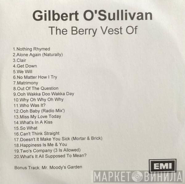 Gilbert O'Sullivan - The Berry Vest Of Gilbert O'Sullivan