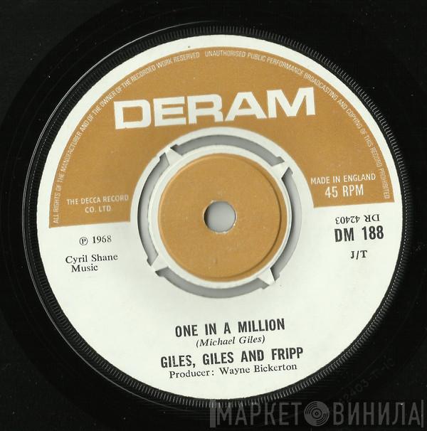 Giles, Giles And Fripp - One In A Million