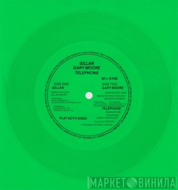 Gillan, Gary Moore, Téléphone - Purple Sky / Wishing Well / Squeeze