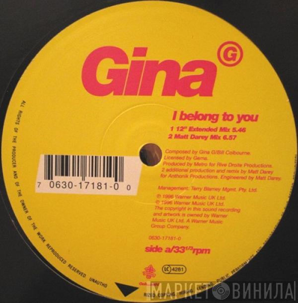  Gina G  - I Belong To You