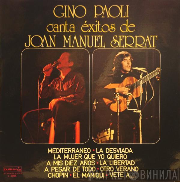 Gino Paoli - Canta Exitos De Joan Manuel Serrat