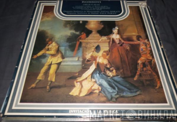 , Gioacchino Rossini ,& Minneapolis Symphony Orchestra  Detroit Symphony Orchestra  - Oberturas