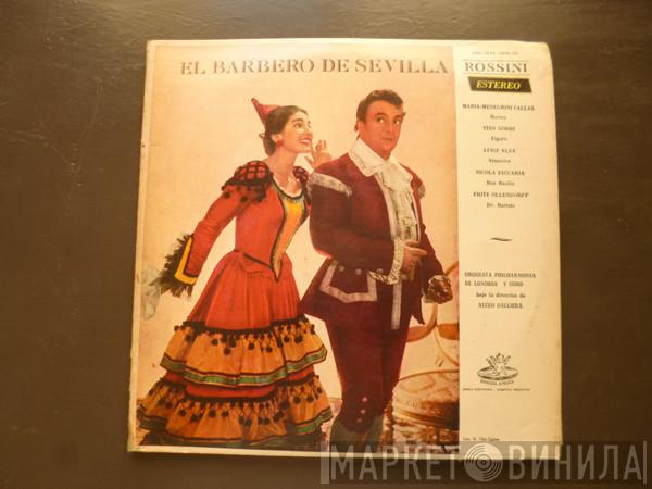 , Gioacchino Rossini Bajo La Dirección De Philharmonia Orchestra  Alceo Galliera  - El Barbero De Sevilla