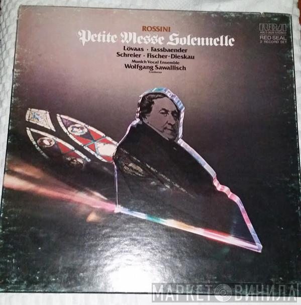 - Gioacchino Rossini , Kari Lövaas , Brigitte Fassbaender , Dietrich Fischer-Dieskau , Münchner Vokalisten  Wolfgang Sawallisch  - Petite Messe Solennelle