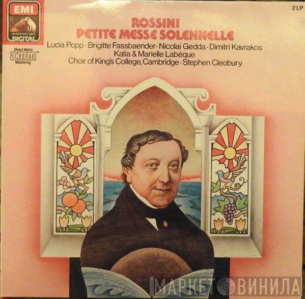 Gioacchino Rossini, Lucia Popp, Brigitte Fassbaender, Nicolai Gedda, Dimitri Kavrakos, Katia Et Marielle Labèque, The King's College Choir Of Cambridge, Stephen Cleobury - Petite Messe Solennelle