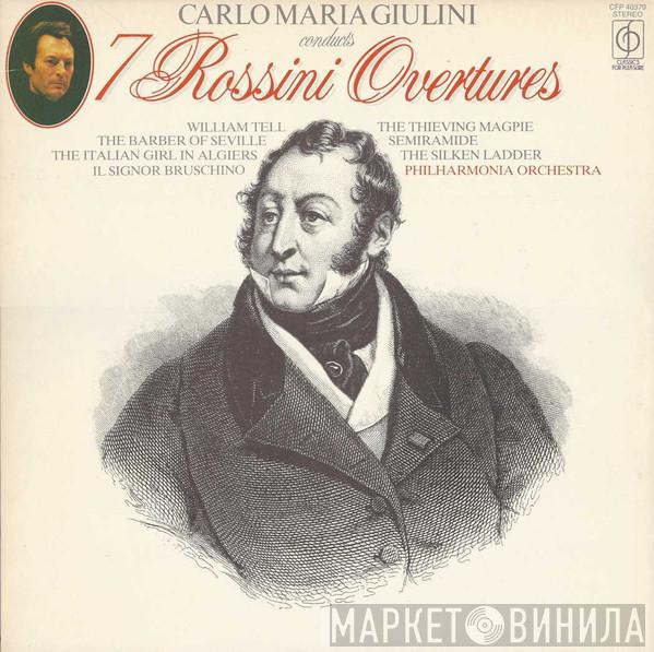 Gioacchino Rossini, Philharmonia Orchestra, Carlo Maria Giulini - 7 Rossini Overtures