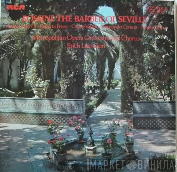 Gioacchino Rossini, Robert Merrill, Roberta Peters, Cesare Valletti, Fernando Corena, Giorgio Tozzi, The Metropolitan Opera House Orchestra, Metropolitan Opera Chorus, Erich Leinsdorf - The Barber Of Seville