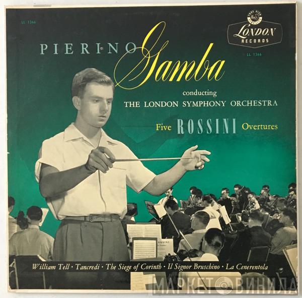 , Gioacchino Rossini , The London Symphony Orchestra  Pierino Gamba  - Five Rossini Overtures