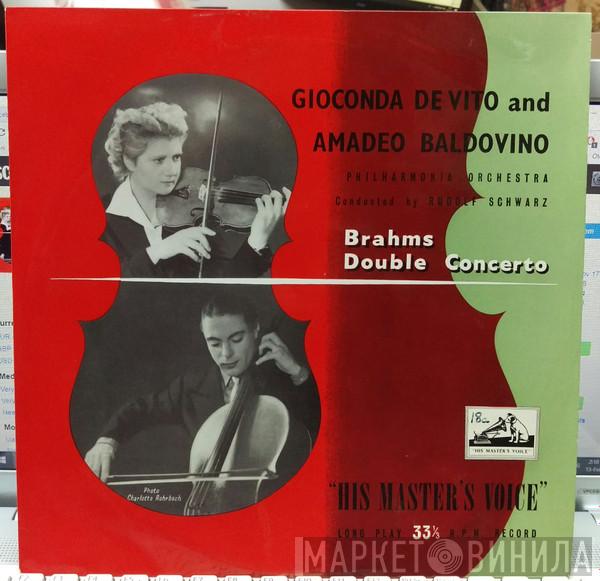 Gioconda De Vito, Amadeo Baldovino, Rudolf Schwarz, Johannes Brahms - Double Concerto