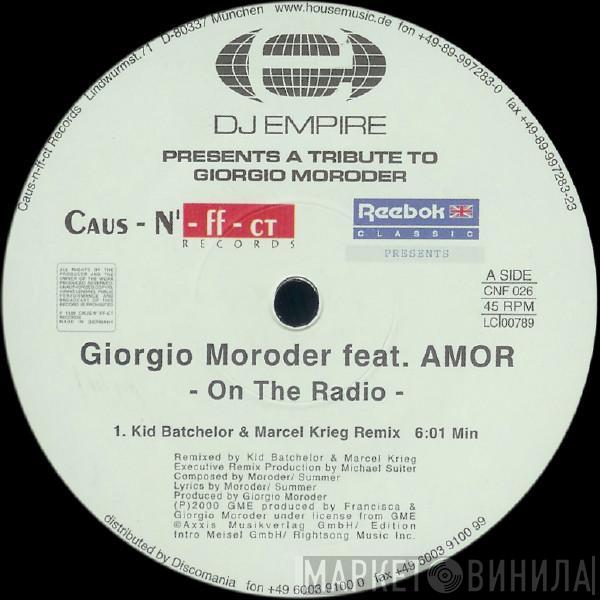 Giorgio Moroder, Amor - On The Radio