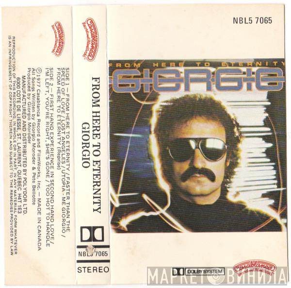  Giorgio Moroder  - From Here To Eternity