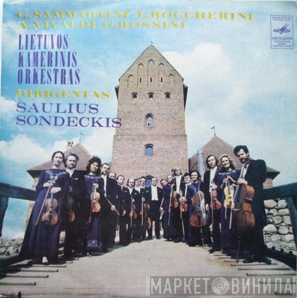 Giuseppe Sammartini, Luigi Boccherini, Antonio Vivaldi, Gioacchino Rossini, Lithuanian Chamber Orchestra, Saulius Sondeckis - Italų Muzika